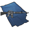 Military Rifle Blueprint<br>