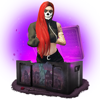 Alpha Masks & Hats Female Crate<br>