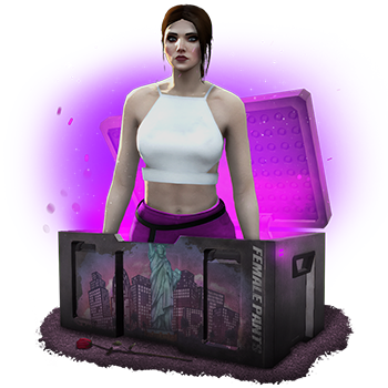 Alpha Female Legs Crate<br>
