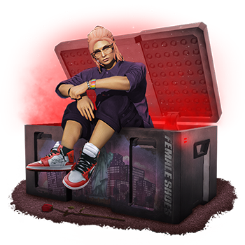 Alpha Female Shoes Crate<br>