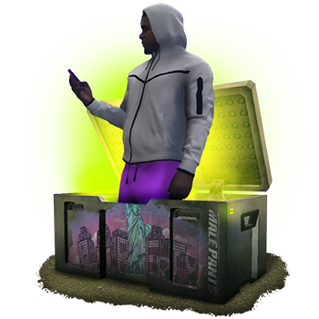 Alpha Male Legs Crate<br>