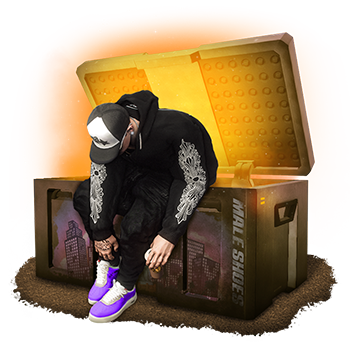 Alpha Male Shoes Crate<br>