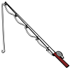 Carbon fiber fishing pole<br>