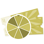 Lucky Wheel Ticket<br>
