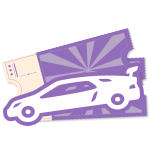 Luxury Vehicle Ticket<br>