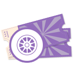 Vehicle Wheels Ticket<br>